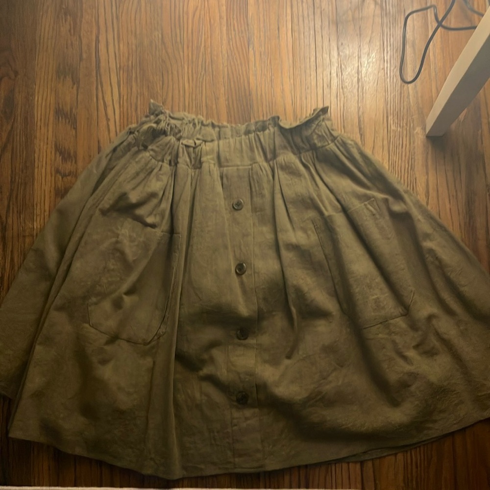 green shorts